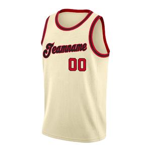 Logo personnalisé maillot de basket-ball pour adultes dernier style 100% polyester maille respirante vente en gros maillot de joueur de sport - Product Image 4