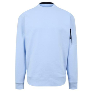 Pull-over en maille léger et personnalisé pour homme, avec logo, doublure unie, 100 % coton, couleurs personnalisables – Vente en gros - Product Image 2