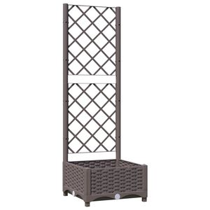 Jardinières en polypropylène brun de taille moyenne, pots et jardinières pour plantes d'intérieur et d'extérieur - Product Image 2