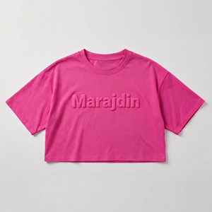 Camisetas de Cuello Redondo para Mujer, Ecológicas, de Verano, Premium, al por Mayor, Transpirables, con Estampado Personalizado OEM - Product Image 4