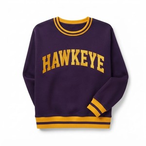 เสื้อฮู้ดลำลองผู้ชาย HAWK EYE SPORTS รุ่น Autumn 350g ผ้าฟลีซกันน้ำ ทรงหลวม ไหล่ตก คอตั้ง พิมพ์ลาย - Product Image 3
