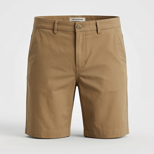 Shorts Bermuda Chino Décontractés pour Hommes, Anti-Plis, à Boutons, en Tissu Non-Tissé Uni, Style Golf, Coton Extensible Confortable, Marque Privée - Product Image 1