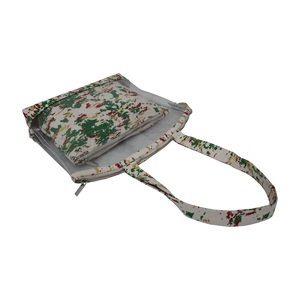 Bolsa de Cosméticos de PVC 2 en 1, Bolso Tote de Moda con Interior de Lona Transparente de PVC, Cierre Superior con Cremallera, Estilo Transparente - Product Image 3