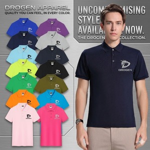 Camisa de Golf Personalizada para Hombre, Talla Grande, Color Marrón Claro, Manga Larga, Casual, Transpirable, de Alta Calidad, 100% Algodón, 260g, Ligera, Suave, Piqué - Product Image 6