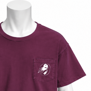 เสื้อยืดพิมพ์ลาย Plum Weathered Pocket Tee วินเทจ ผ้าฝ้ายฟอกสี แขนสั้น ทรงหลวม สวมใส่สบาย มีกระเป๋าเสื้อ ลำลอง ใส่ได้ทุกวัน สไตล์สตรีทแวร์ - Product Image 5