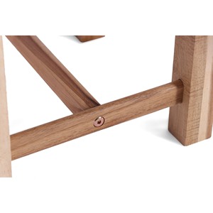 Taburete de Madera de Acacia Hecho a Mano, Completamente Ensamblado, Diseño Contemporáneo, Color Natural, Hecho en Vietnam, Muebles para el Hogar - Product Image 3