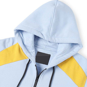 Sweats à capuche zippés tendance pour hommes, tissu en coton mélangé de qualité supérieure, coupe moderne élégante, tenue streetwear et sportswear pour tous les jours - Product Image 6