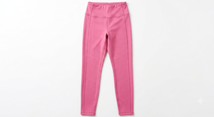 Leggings de yoga roses en spandex, élastiques, à séchage rapide, sans coutures, extensibles, compressifs, longueur intégrale, vêtements de sport pour la salle de sport, la course à pied, le tennis - Product Image 2