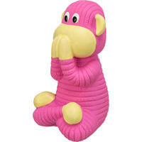 Peluche singe 12 cm, couleurs variées, jouet couineur pour animaux de compagnie, coloré et mignon, jouets pour chiens