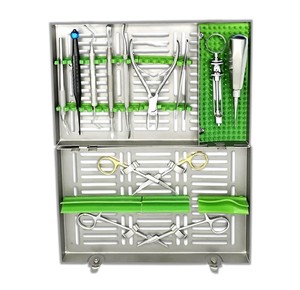 Kit completo de instrumentos profesionales de ortodoncia dental para instalación y tratamiento de aparatos ortopédicos TARIQ MFG CO - Product Image 1