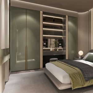 Armario de Dormitorio Blanco Moderno Personalizado JY Project, Muebles de Armario Modulares con Diseño Gratuito, Organizador de Vestidor para Sala de Estar o Villa - Product Image 3