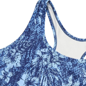Unique Design Backless Crop Sports Bra in Reasonable Price Sublimation Printing Women Wear Simple Best Neck Sports Bra - Product Image 5
