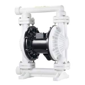 Bomba Neumática de Doble Diafragma de 25 GPM con Entrada y Salida de 1 Pulgada para Transferencia de Aceite Usado, Máx. 100 PSI, Cuerpo de Polipropileno - Product Image 1