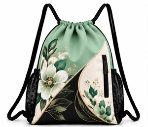 Sac à dos en polyester premium avec cordon de serrage, léger, idéal pour la gym, le sport, les voyages, l'école, les événements, le rangement, cadeau, vente en gros, extérieur - Product Image 1