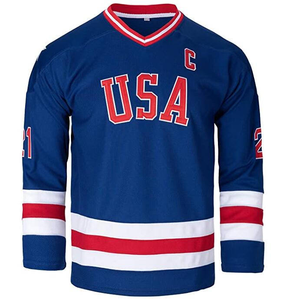 Maillot de hockey sur glace personnalisé, nouveau design, prix abordable, logo et design sur mesure, sublimation, service OEM - Product Image 3