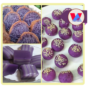 Polvo de Camote Morado 100% Natural, Extracto de Ñame Fino, Sabor Dulce, Ideal para Mochi, Boba, Repostería, Empaque Ecológico - Product Image 2