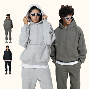 High Quality <b>men's</b> crop Hoodies & sweatshirts Blank Cotton <b>Oversized</b> Streetwear Custom <b>Hoodie</b> Heavyweight Boxy hoodies <b>for</b> <b>men</b> - Product Image 3