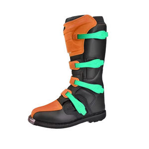 Zapatos de Motocicleta de Cuero Impermeables de Primera Calidad en Oferta, con Logotipo Personalizado, Cantidad al por Mayor, Hechos en Pakistán - Product Image 3