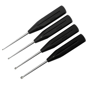 PISSCO Orthopedic Bone Curette Spine Bone Curette Spine Bone Curette Bone Curette <b>Instrument</b> Bone Curette <b>Instrument</b> 4 PCS - Product Image 5