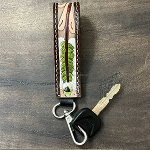 พวงกุญแจหนังวัวสำหรับทุกเพศ - Product Image 4