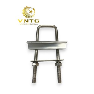 ระบบยึดแผงโซลาร์เซลล์ VNG OEM/ODM แบบยูโบลต์แคลมป์ สำหรับขายึดแผงโซลาร์เซลล์ ท่อเหลี่ยมขนาด 40x80 มม. - Product Image 1