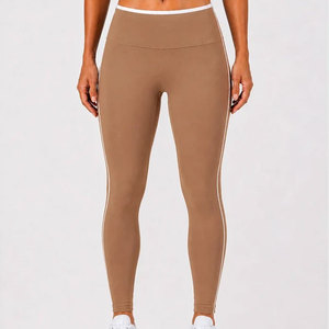 Pantalones Deportivos de Compresión para Mujer, Diseño con Costuras, Nueva Colección OEM, Verano, Transpirables, Levanta Glúteos, Cintura Elástica - Product Image 1