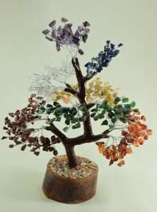 2025 Fashion Home Decor Carved Precious Multi-Color Quartz <b>Crystal</b> Money Tree Gemstone Christmas Ball Theme Flower Pot for Gifts - Product Image 2