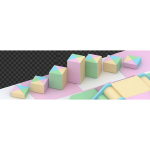 Parque de Juegos Interior de Plástico Colorido para Niños con Coches y Bloques, Juguete Educativo para Parques de Diversiones Comerciales - Marca de Parques Infantiles Interiores - Product Image 4