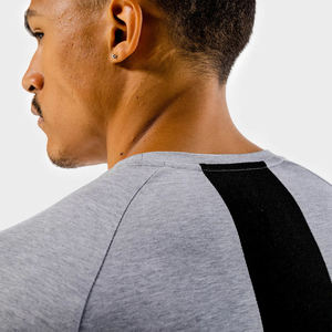 Camisetas Deportivas de Punto de Primera Calidad para Hombre, Camisetas de Gimnasio 100% Algodón, Ligeras, de Secado Rápido, con Logotipo Personalizado - Product Image 6