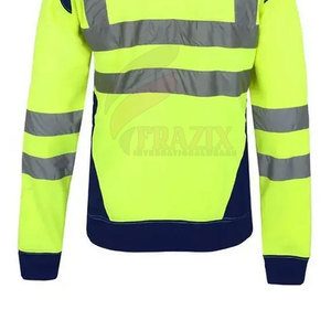 Chaqueta de seguridad de alta visibilidad, ligera y reflectante para trabajo al aire libre y protección en el lugar de trabajo. - Product Image 5