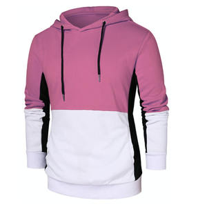 เสื้อฮู้ดผู้ชายแบบสวมหัว ผ้าถักโพลีเอสเตอร์ 100% ระบายอากาศได้ดี เป็นมิตรกับสิ่งแวดล้อม แขนยาว มีกระเป๋า  รับสกรีนโลโก้ - Product Image 3