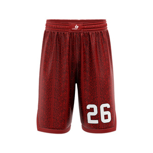 Custom Basketball Shorts Quick Dry Breathable Mesh Sports Shorts Sublimation Team Wear OEM ODM Manufacturer Wholesale - Product Image 4