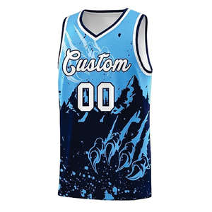 Uniforme de basket-ball personnalisé de haute qualité avec un design unique, impression par sublimation personnalisée - Product Image 4