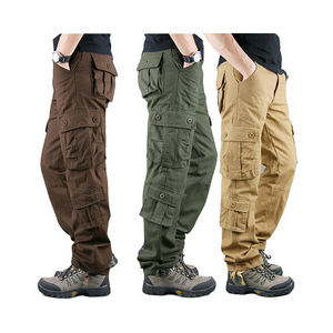 Pantalones cargo personalizados OEM para hombre, pantalones casuales con cintura elástica, pantalones deportivos tipo jogger con bolsillos, Haus Industries - Product Image 2