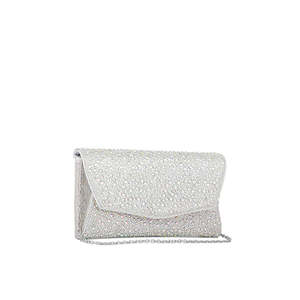 AB Silver Bridal <b>Evening</b> <b>Bag</b> Clutch P24323 - Product Image 2