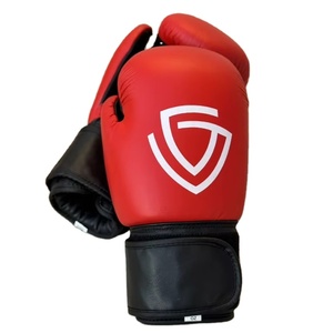 Guantes de Boxeo Profesionales de Alta Calidad, Personalizables, de Cuero Sintético Transpirable que Absorbe la Humedad, para Adultos - Product Image 1