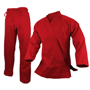 Uniforme de karaté noir pour adultes unisexe, 100% coton, vêtements d'arts martiaux durables, coupe régulière, ceinture blanche incluse - Product Image 4