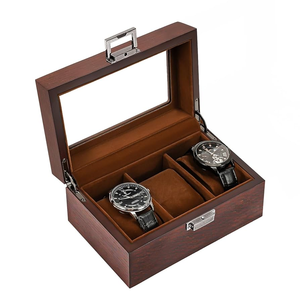 Caja de Reloj de Madera de Acacia al por Mayor con Logotipo Personalizado, Excelente Caja de Joyería Rectangular con Técnicas de Laca a Precio Económico - Product Image 4