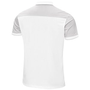 Chemise à manches courtes pour homme, gris foncé, couleur unie, décontractée, 100% polyester, tissu tricoté à séchage rapide, coupe classique - Product Image 6