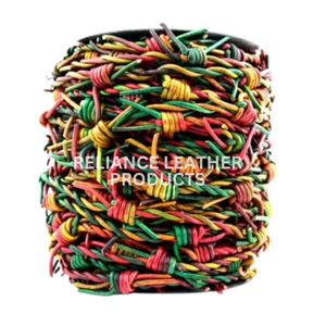 Reliance Leather Heavy-Duty Dual-Color Leather Barbwire-Fade-Resistant 2.5mm Cord Roll Packaging for Jewelry Pet Collars Bag - Product Image 6