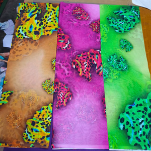 Tela de algodón moderna con estampado digital sudanés para vestido de novia, de alta calidad, para exportación al por mayor de ropa india. - Product Image 5