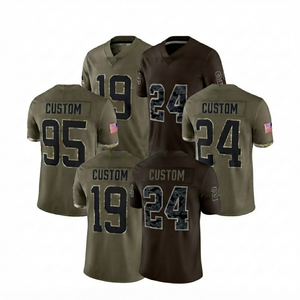 Custom Football Jersey Personalized Name Number Sports Shirt Breathable <b>Athletic</b> Team Uniform Men Print Logo Apparel - Product Image 1