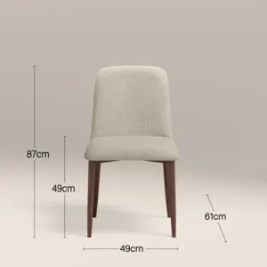 Chaise de salle à manger SINTERIOR SPECKLED STONE AMARI - Product Image 3