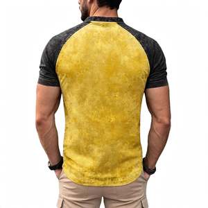 Camisetas Casuales de Manga Corta para Hombre, Corte Holgado, Lavado Ácido, 100% Algodón Jersey, Tela de 260g, Secado Rápido, Transpirable, con Estampado Frontal de Estrella - Product Image 3