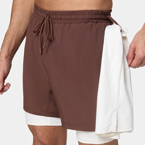 Shorts d'entraînement de Muay Thai pour hommes personnalisés, avec doublure intérieure de compression, ceinture extensible, résistants à la transpiration, Fortleo - Product Image 1