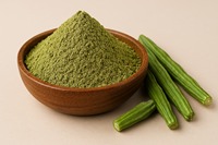 Poudre de feuilles de Moringa pure et nutritive de qualité alimentaire, superaliment emballé sous vide pour la santé quotidienne, la forme physique et l'énergie – Exportateur indien