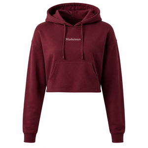 <b>Crop</b> Top Hooded Custom Embroidery Front Logo Breathable <b>Hoodies</b> <b>for</b> <b>Women</b> Wholesale Price Oversized Casual Wear - Product Image 5