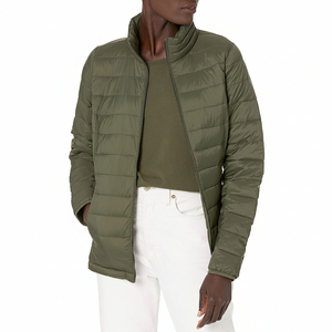 Veste matelassée d'hiver pour femme, service OEM en gros à faible MOQ, personnalisable, respirante et coupe-vent - Product Image 3