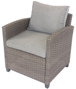 Mesa y silla de exterior de 8 plazas, comedor de ratán, cojín de asiento cómodo, muebles de jardín fabricados en Vietnam - Product Image 3