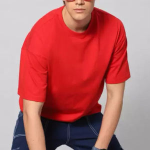 T-shirts pour hommes de haute qualité avec logo imprimé personnalisé, extensibles, respirants, 95% coton, 5% élasthanne, t-shirt de sport premium pour hommes - Product Image 4